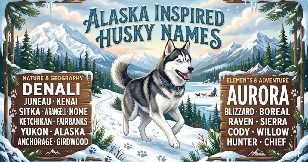 Alaska Inspired Husky Names