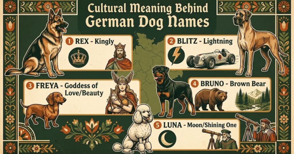 Cultural Meaning Behind German Dog Names