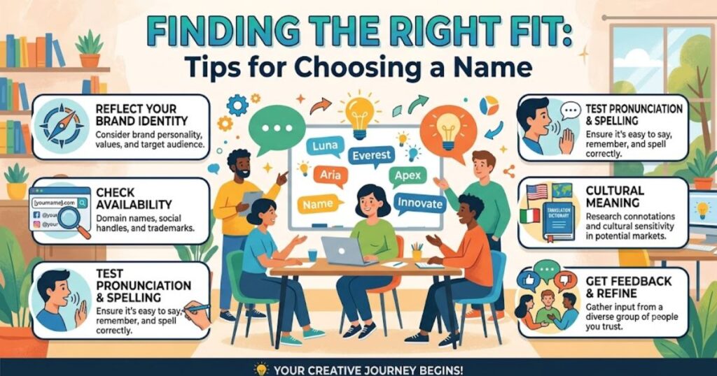 Finding the Right Fit: Tips for Choosing a Name