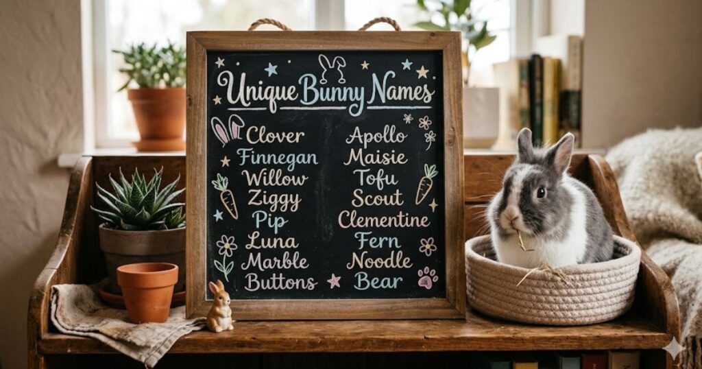 Unique Bunny Names
