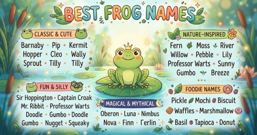 Best Frog Names