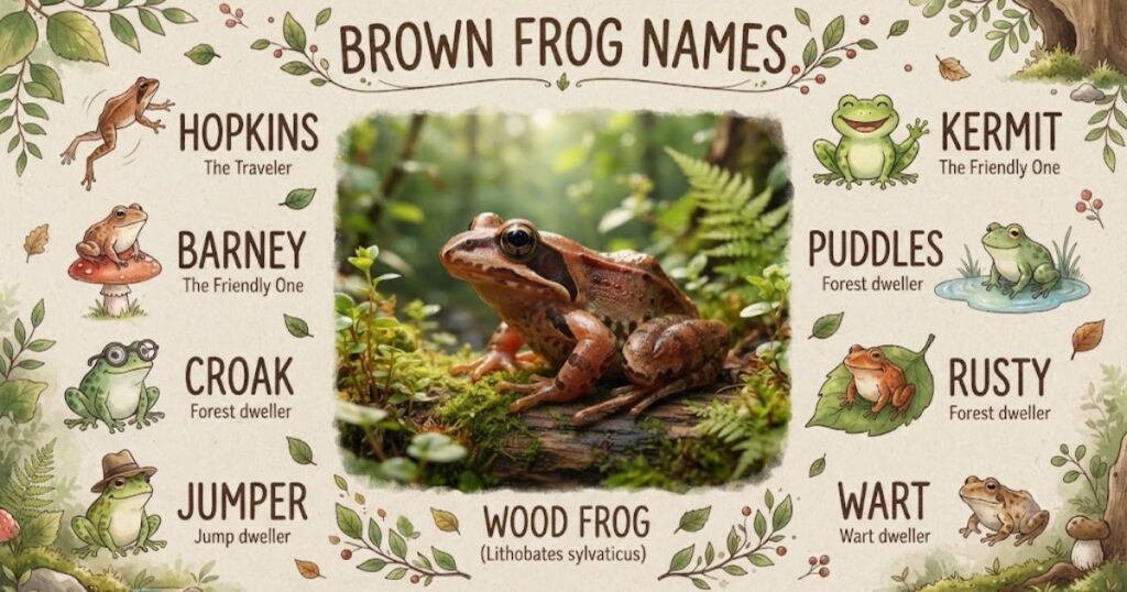 Brown Frog Names