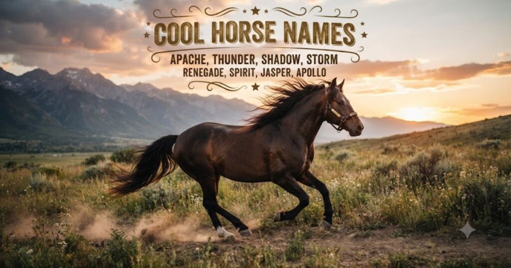 Cool Horse Names