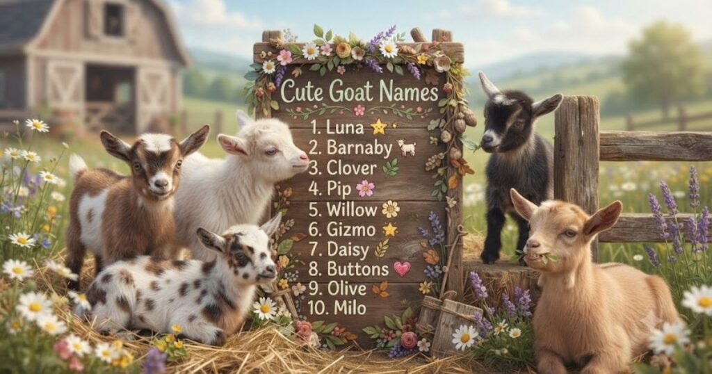 Cute Goat Names