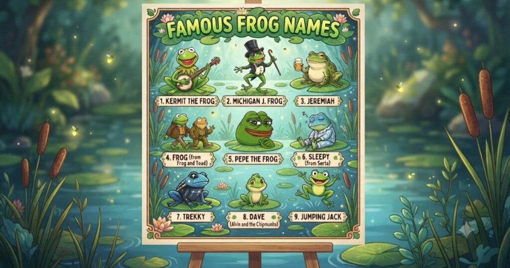 Famous Frog Names