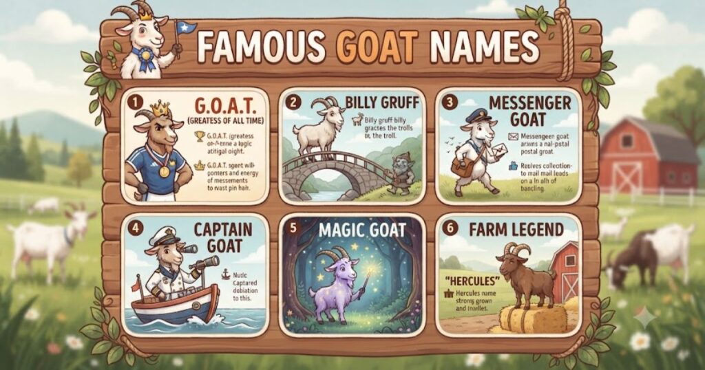 Famous Goat Names