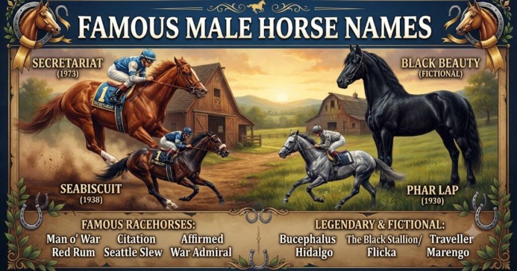 Famous Male Horse Names