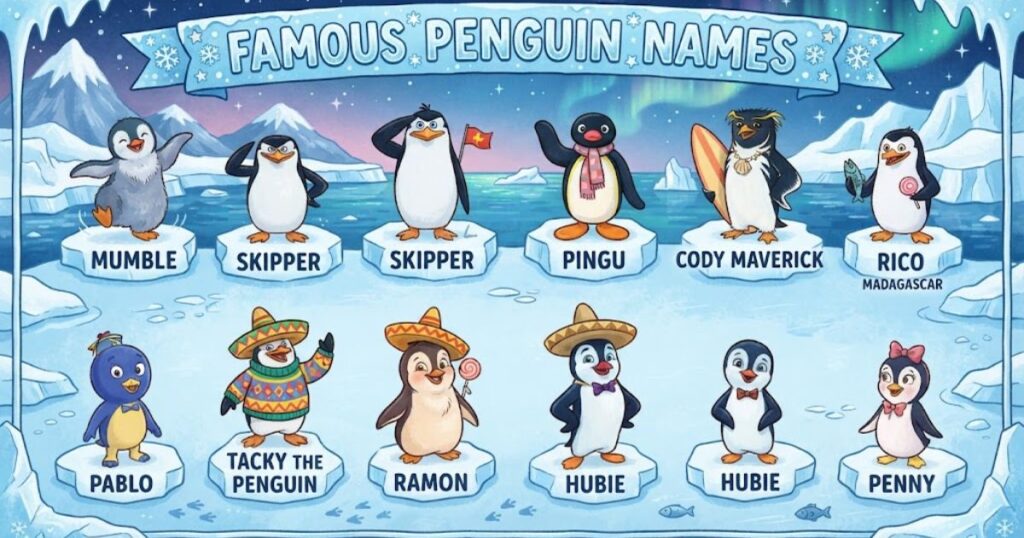 Famous Penguin Names