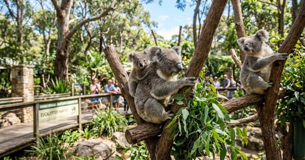 Famous Zoo and Sanctuary Koalas