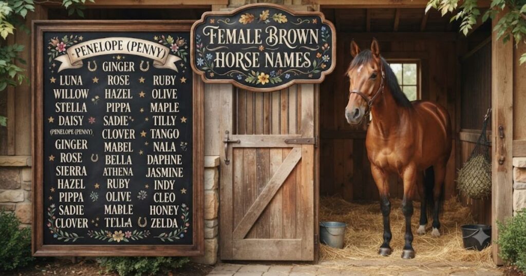 Female Brown Horse Names