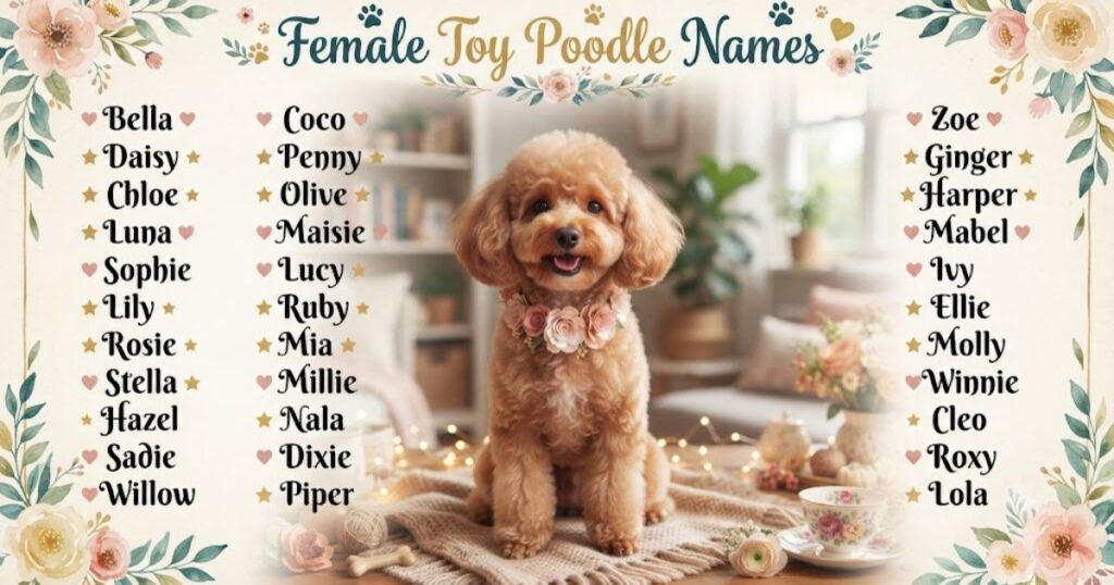 Female Toy Poodle Names