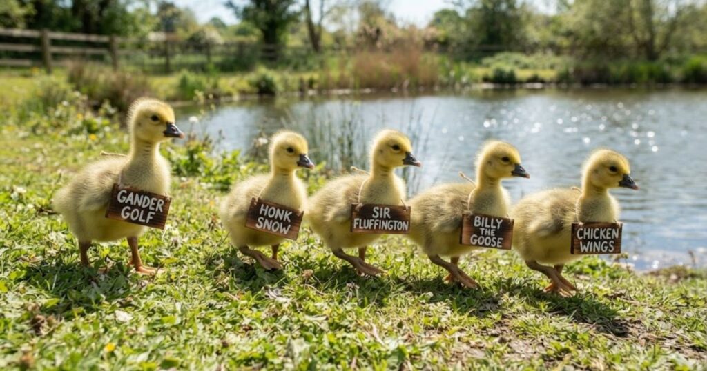 Funny Baby Goose (Gosling) Names