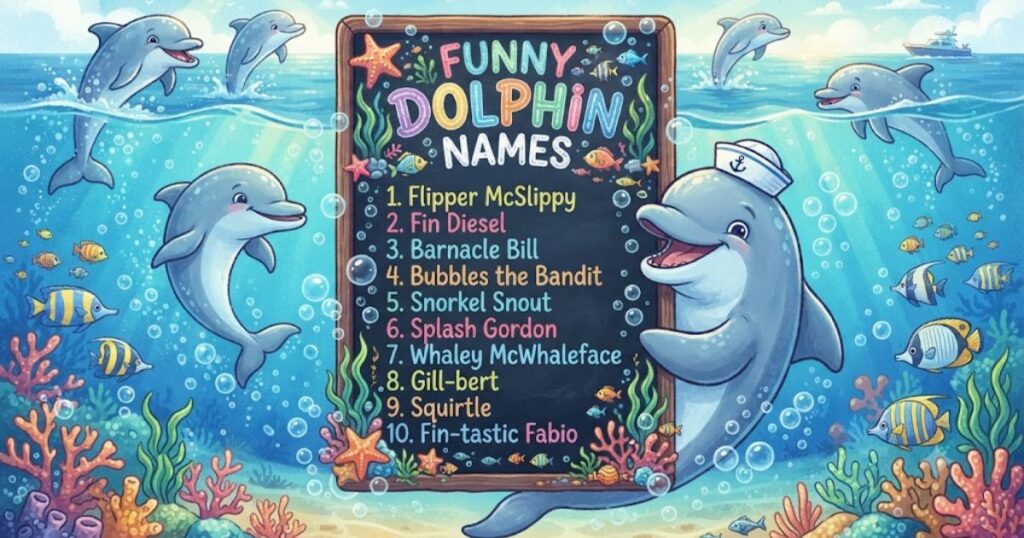 Funny Dolphin Names