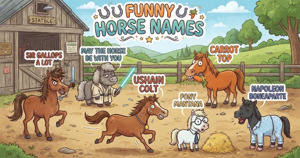 Funny Horse Names