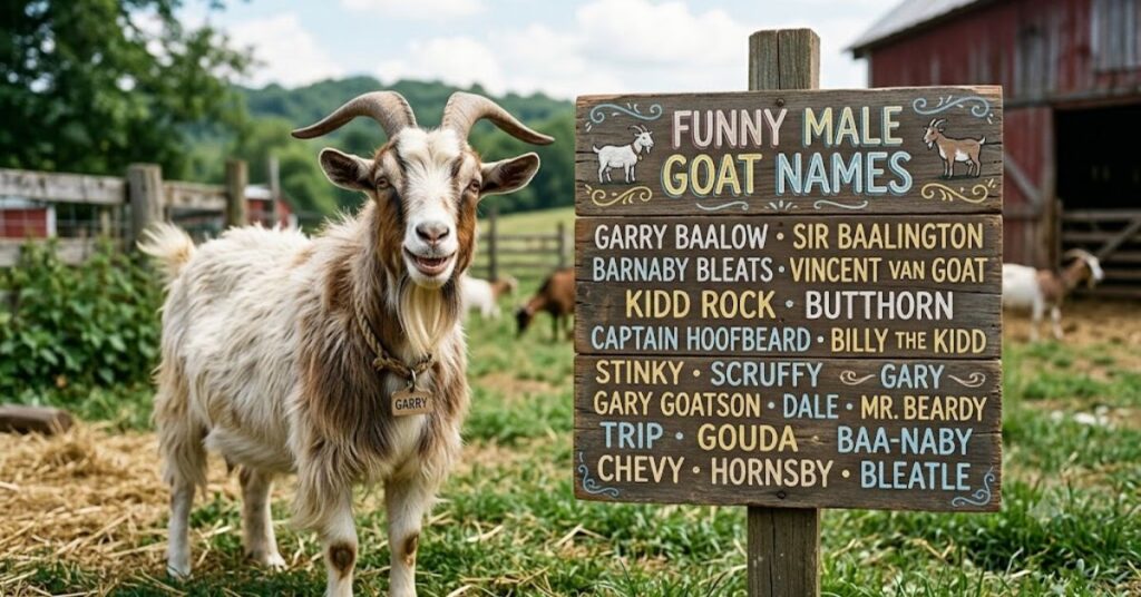 Funny Male Goat Names