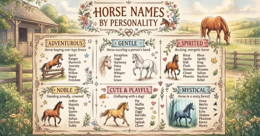 Horse Names by Personality