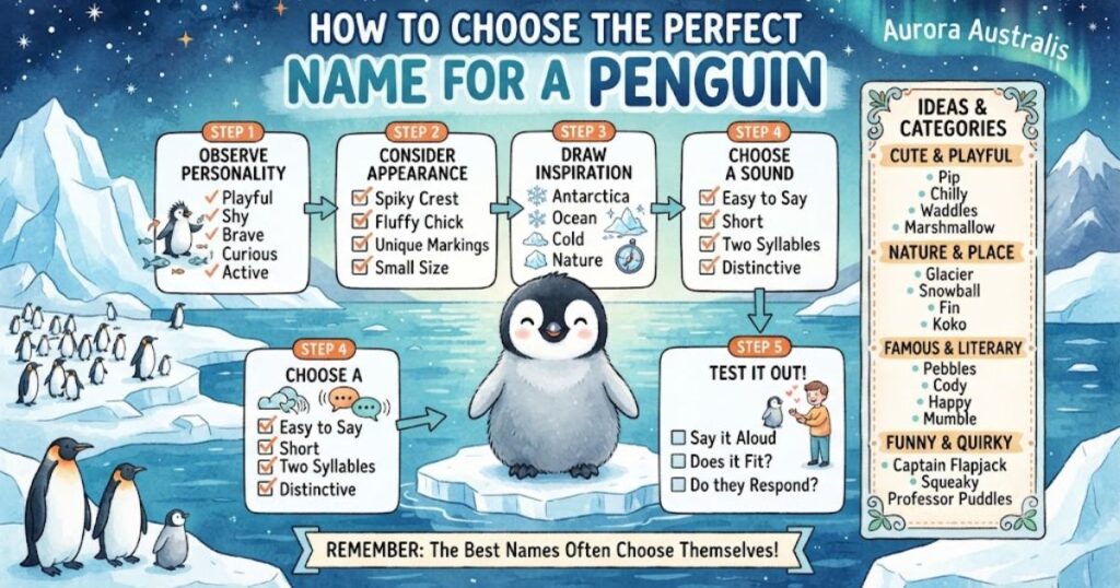 How to Choose the Perfect Name for a Penguin