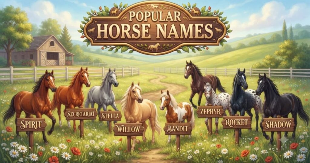 Popular Horse Names