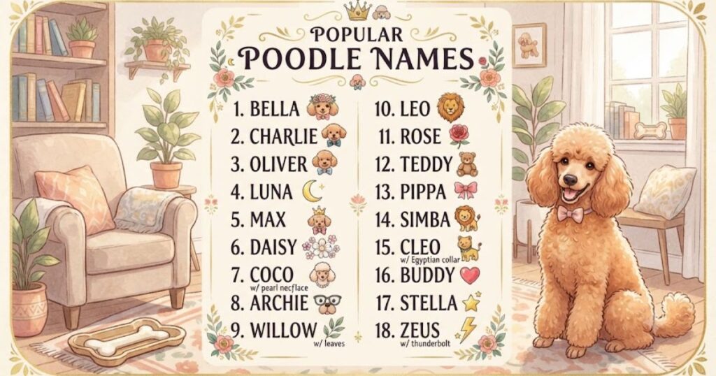 Popular Poodle Names
