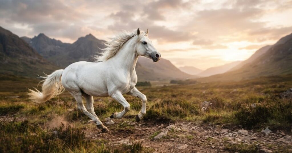 Powerful White Horse Names