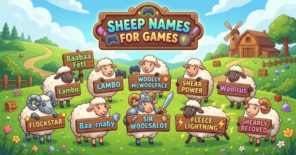 Sheep Names for Games