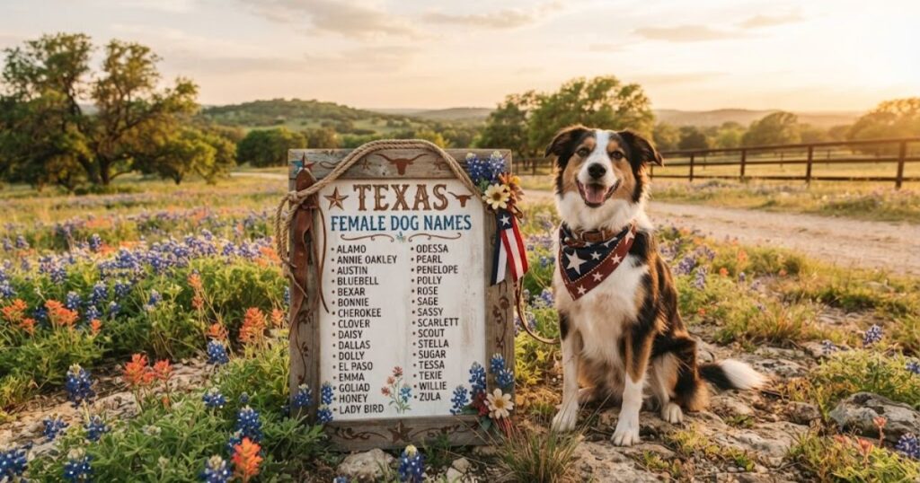 Texas Female Dog Names