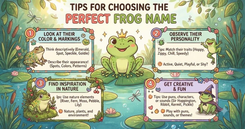 Tips for Choosing the Perfect Frog Name