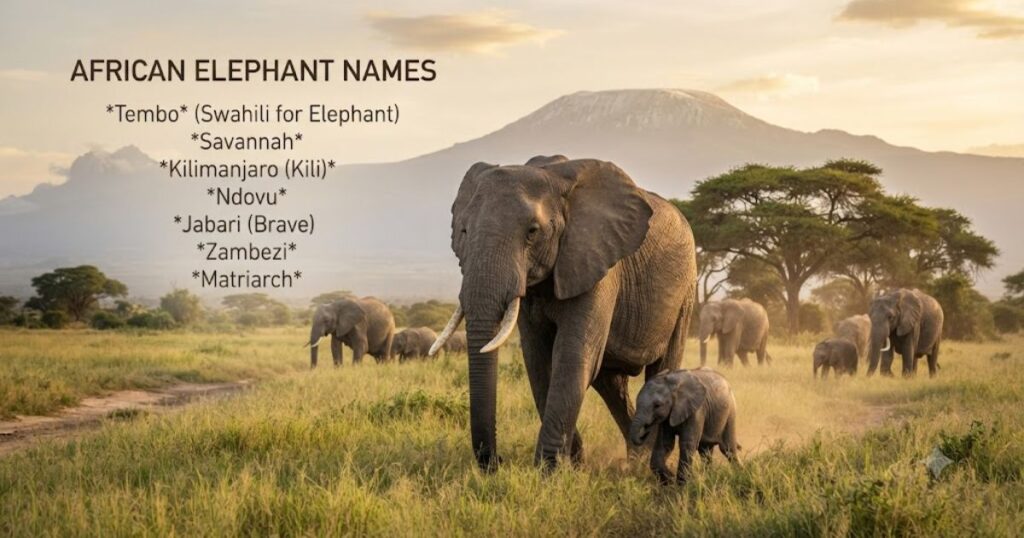African Elephant Names