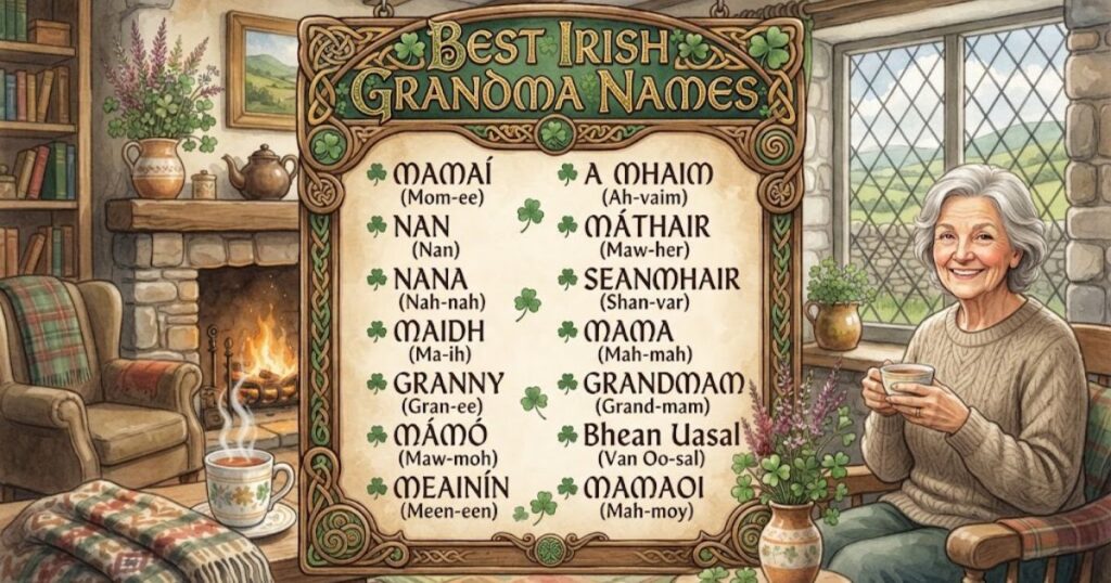 Best Irish Grandma Names