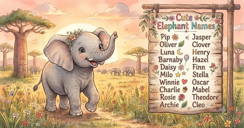 Cute Elephant Names
