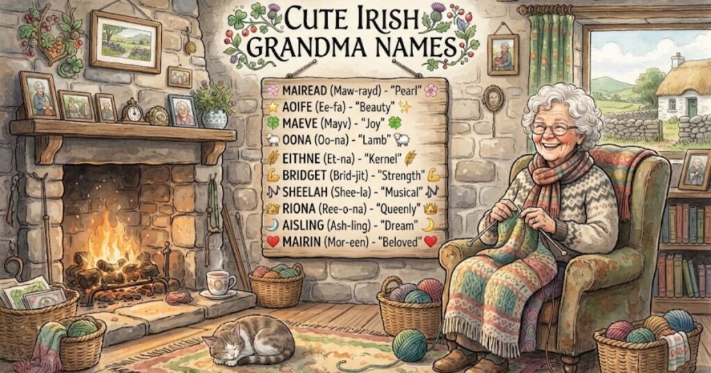 Cute Irish Grandma Names