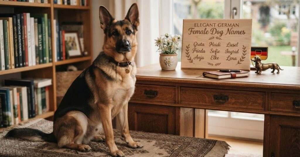 Elegant German Female Dog Names