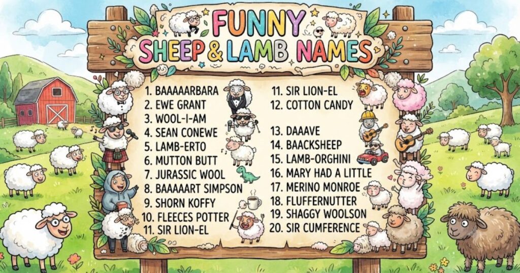 Funny Sheep and Lamb Names