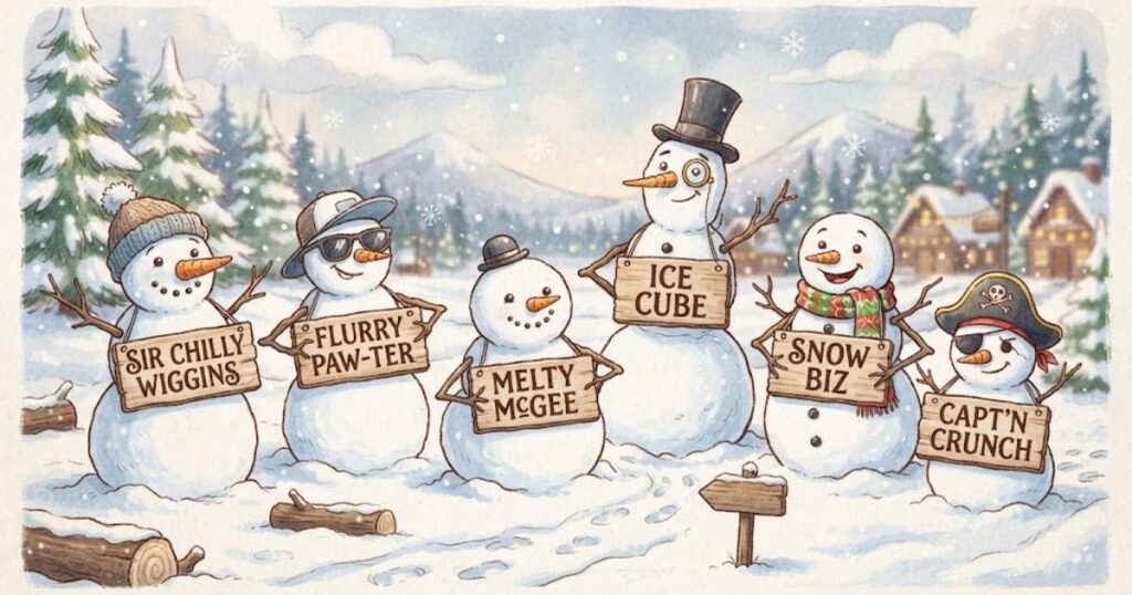 Funny Snowman Names