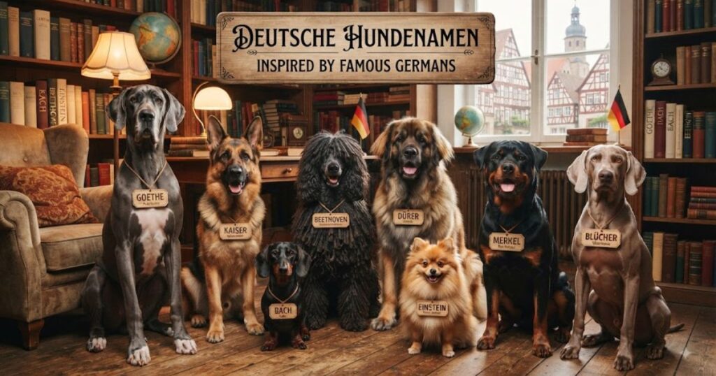 German Dog Names Inspired by Famous Germans