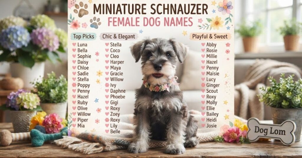Miniature Schnauzer Female Dog Names