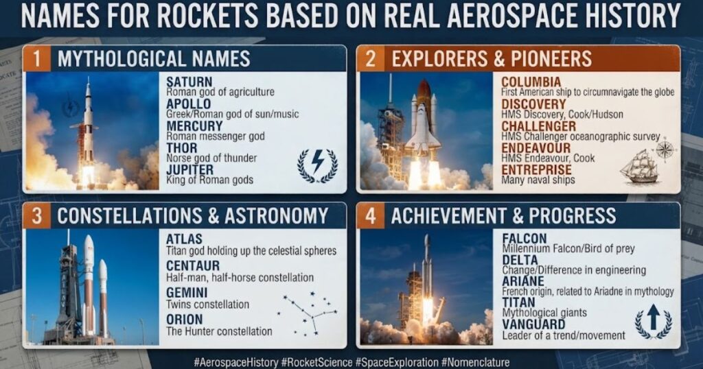 Names For Rockets Based On Real Aerospace History
