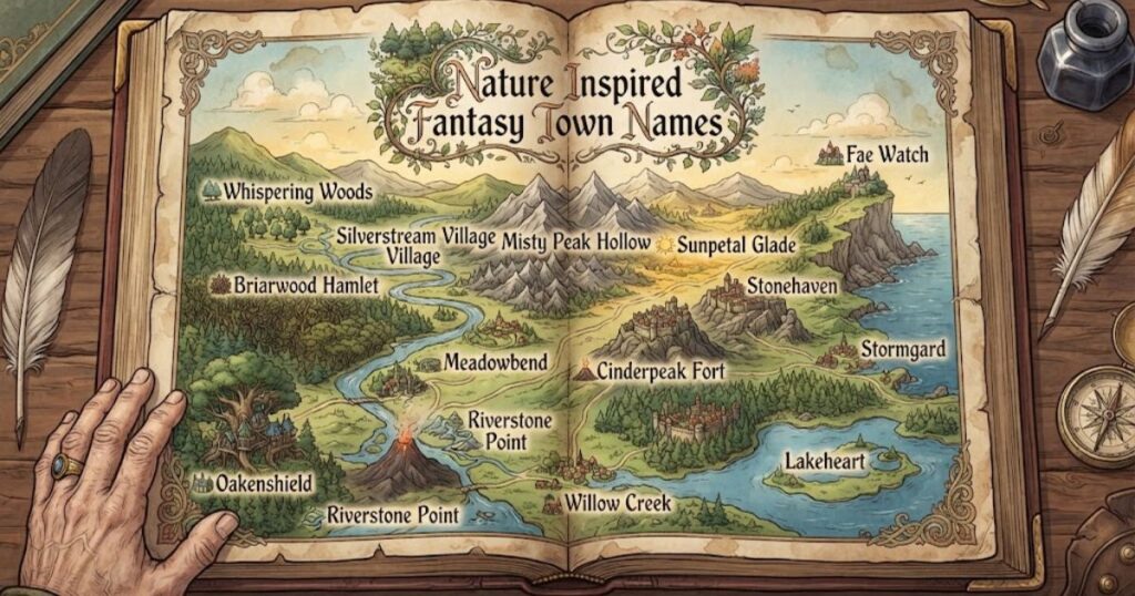 Nature Inspired Fantasy Town Names
