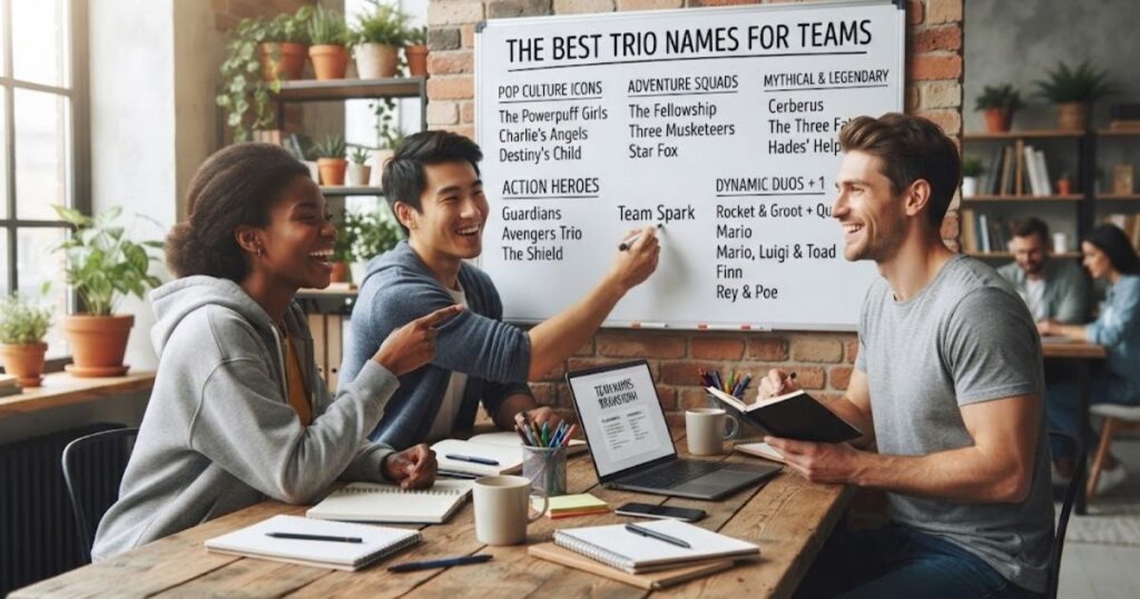 The Best Trio Names for Teams