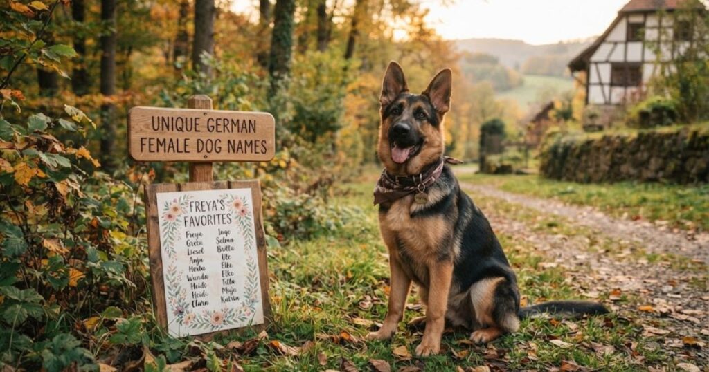 Unique German Female Dog Names