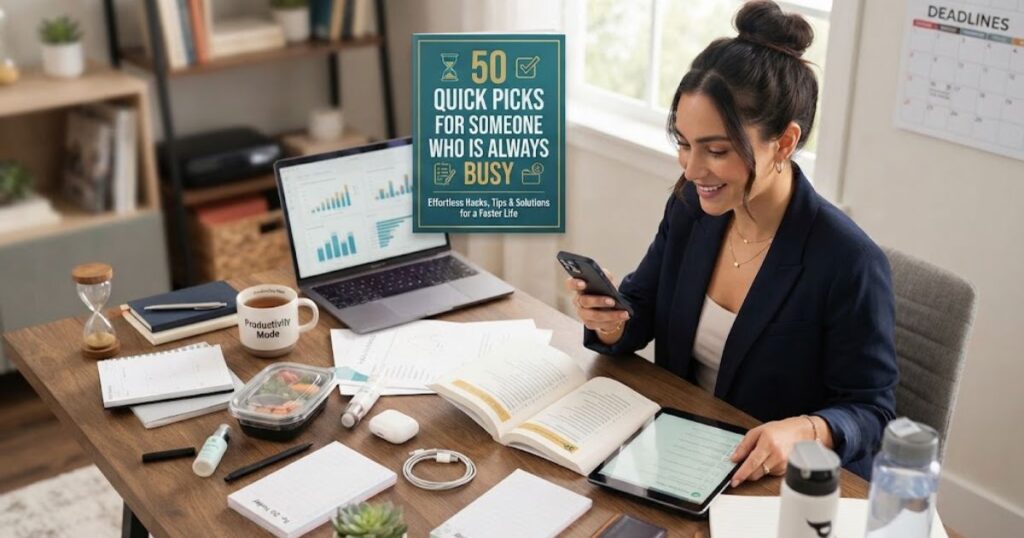 50 Quick Picks for Someone Who Is Always Busy