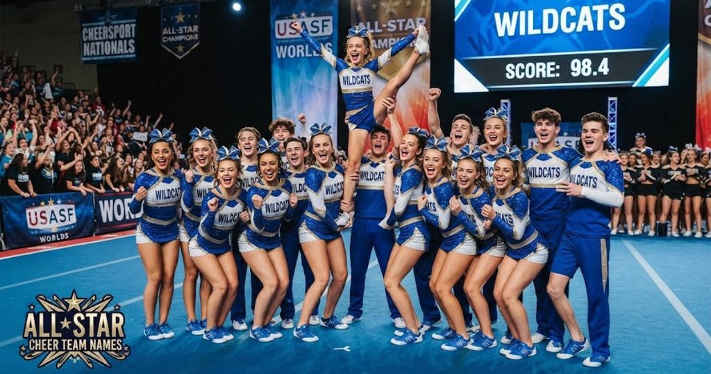 All Star Cheer Team Names