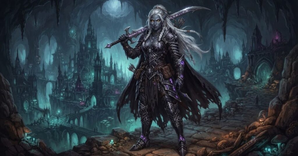 Cool and Powerful Female Dark Elf Names