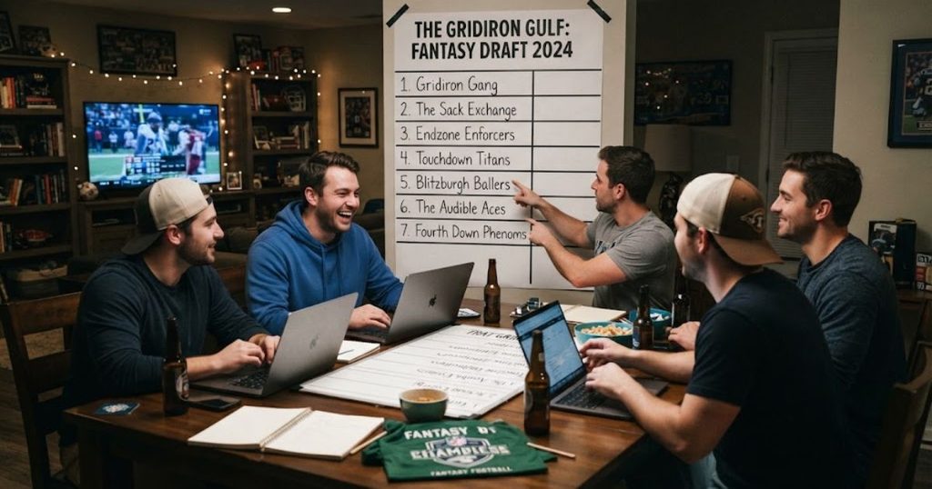 Dirty Fantasy Football Team Names for Men