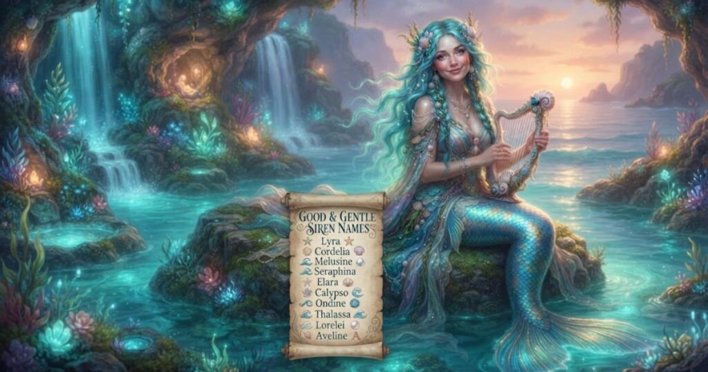 Good & Gentle Siren Names