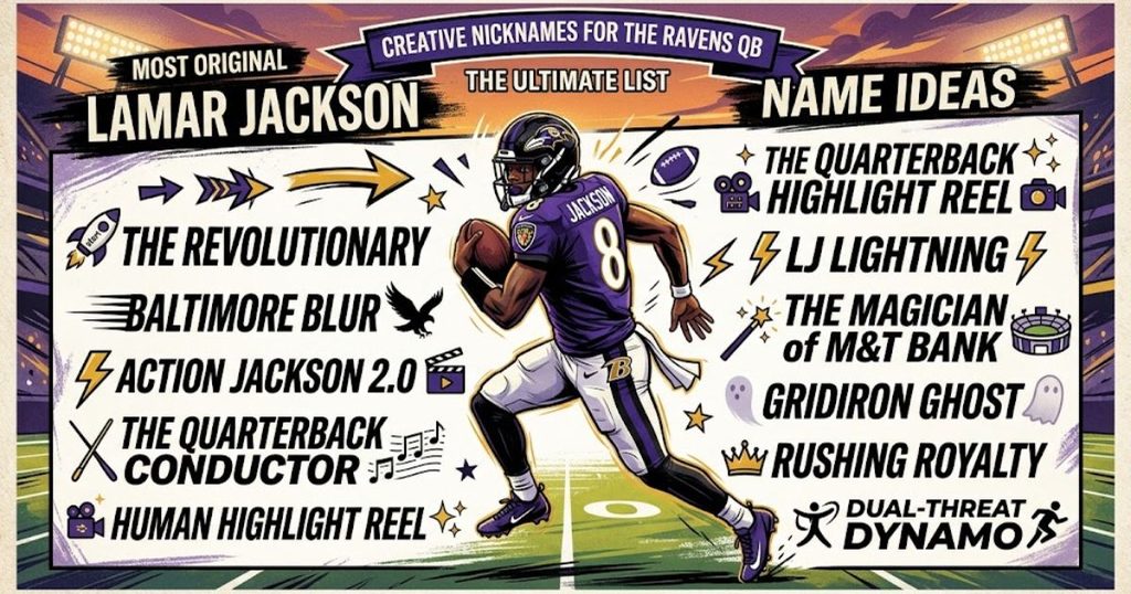 Most Original Lamar Jackson Name Ideas