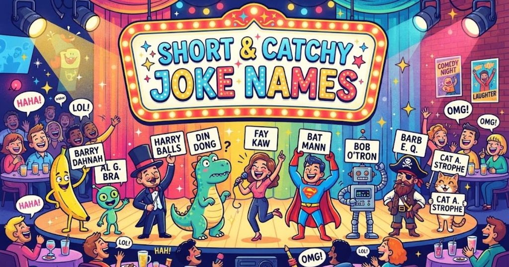 Short and Catchy Joke Names