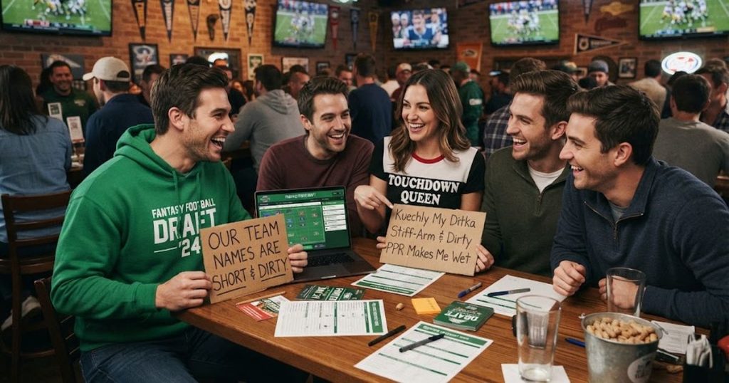 Short Dirty Fantasy Football Team Names