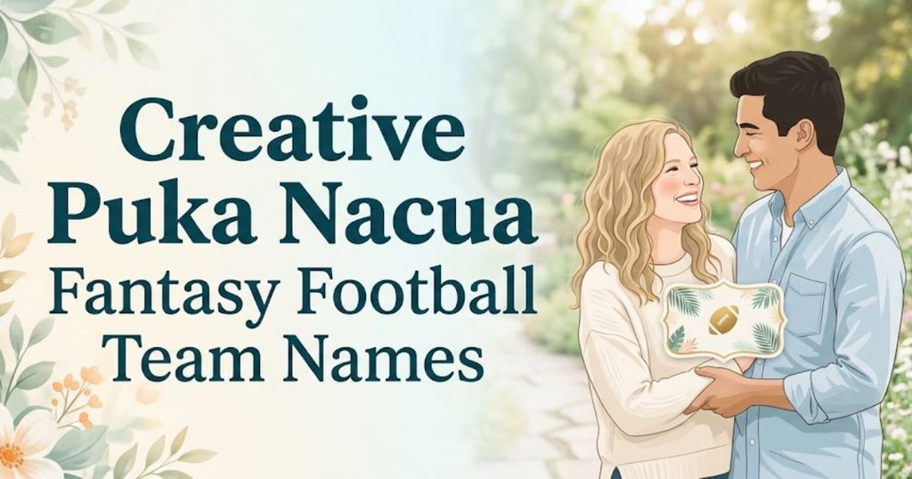 Creative Puka Nacua Fantasy Football Team Names
