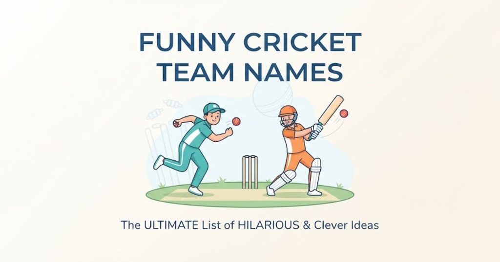 Funny Cricket Team Names